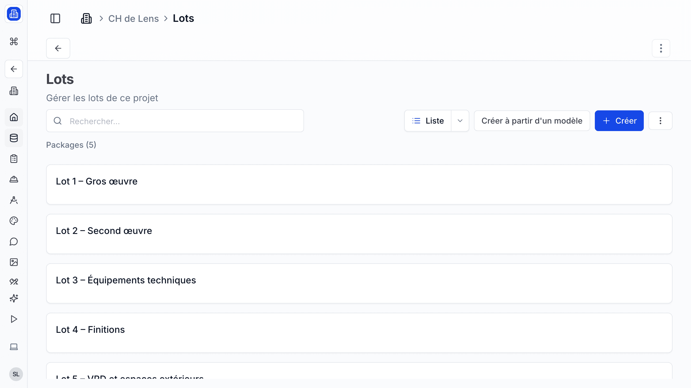 projects packages